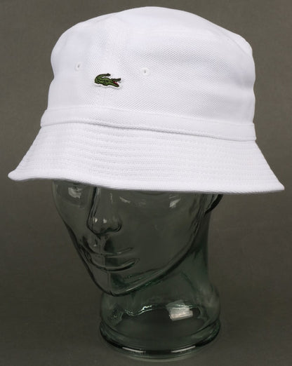 Lacoste Bucket Hat White