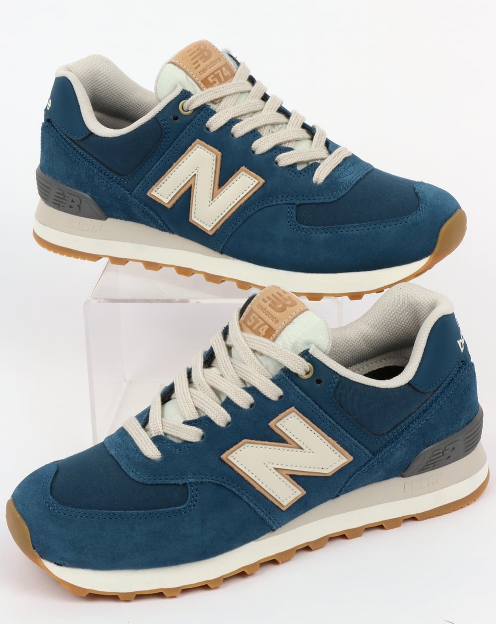 New Balance 574 Trainers North Sea/Moonbeam
