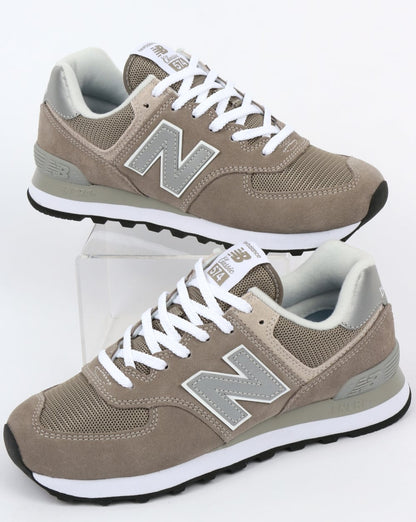 New Balance 574 Trainers Grey/Grey