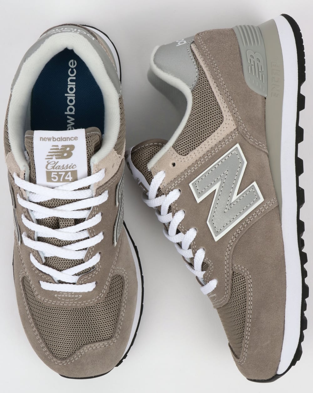 New Balance 574 Trainers Grey/Grey
