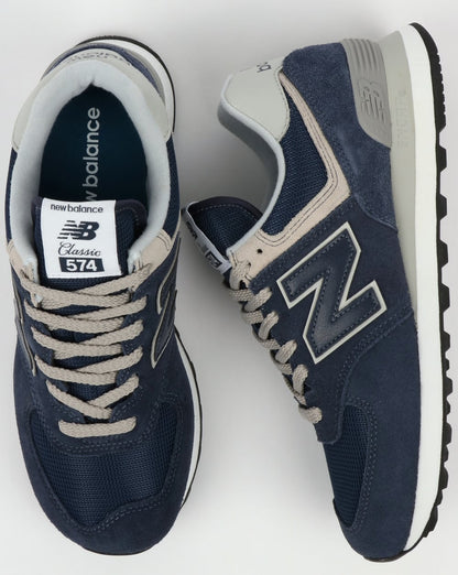 New Balance 574 Trainers Navy/Grey
