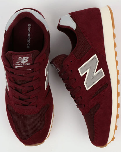 New Balance 373 Trainers Burgundy/Grey