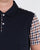 Aquascutum Rutland Vicuna Detail Polo Shirt Navy