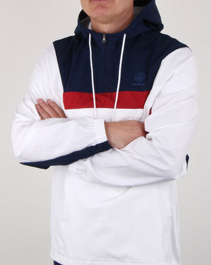 Reebok Ef Half Zip Anorak White/navy/red