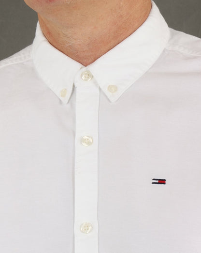 Tommy Hilfiger Cotton Oxford Shirt Classic White