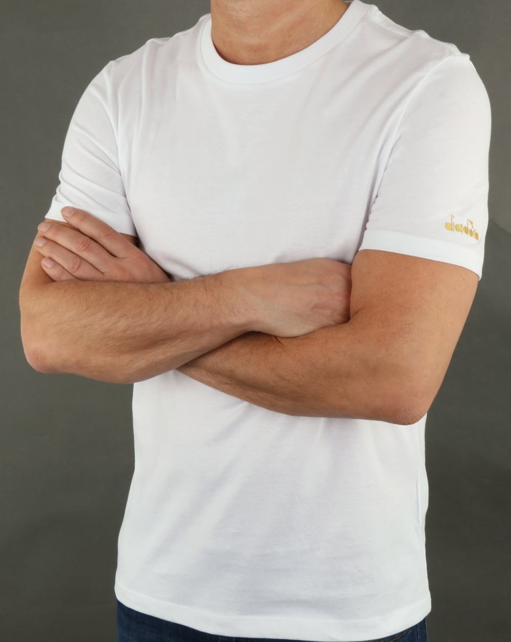 Diadora Logo T-shirt White/Black