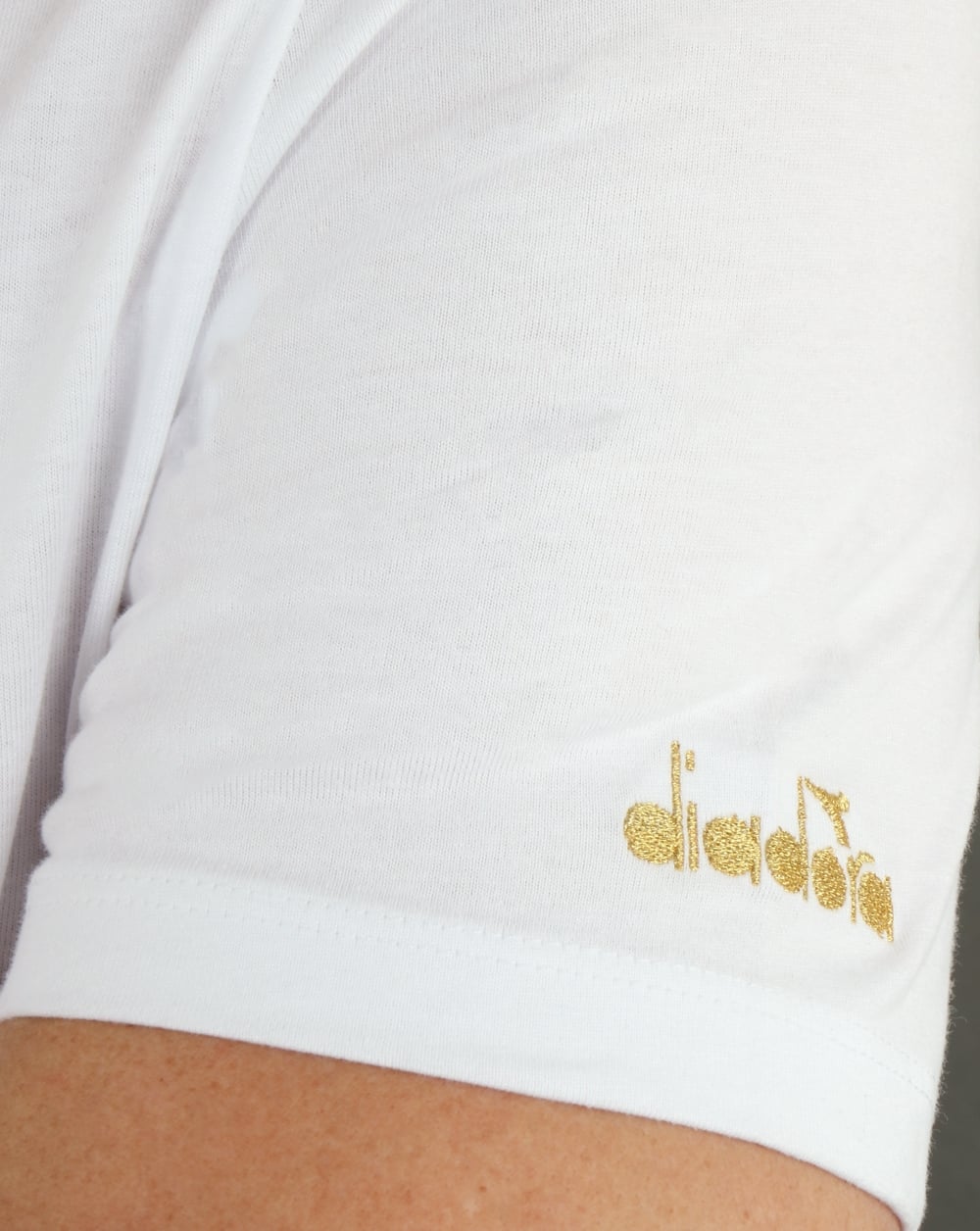 Diadora Logo T-shirt White/Black