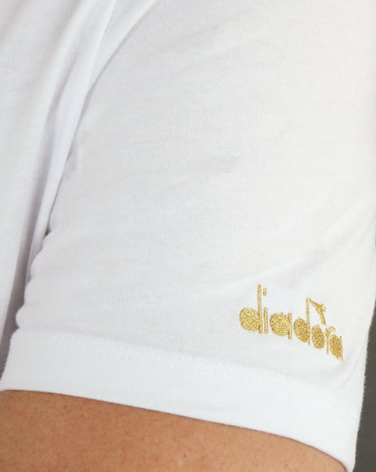 Diadora Logo T-shirt White/Black