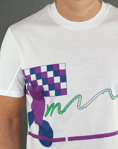 Diadora Smash T Shirt White