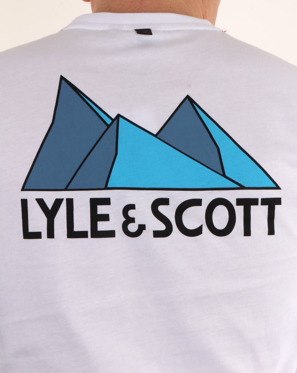 Lyle And Scott Mcgowan Long Sleeve Graphic T Shirt White