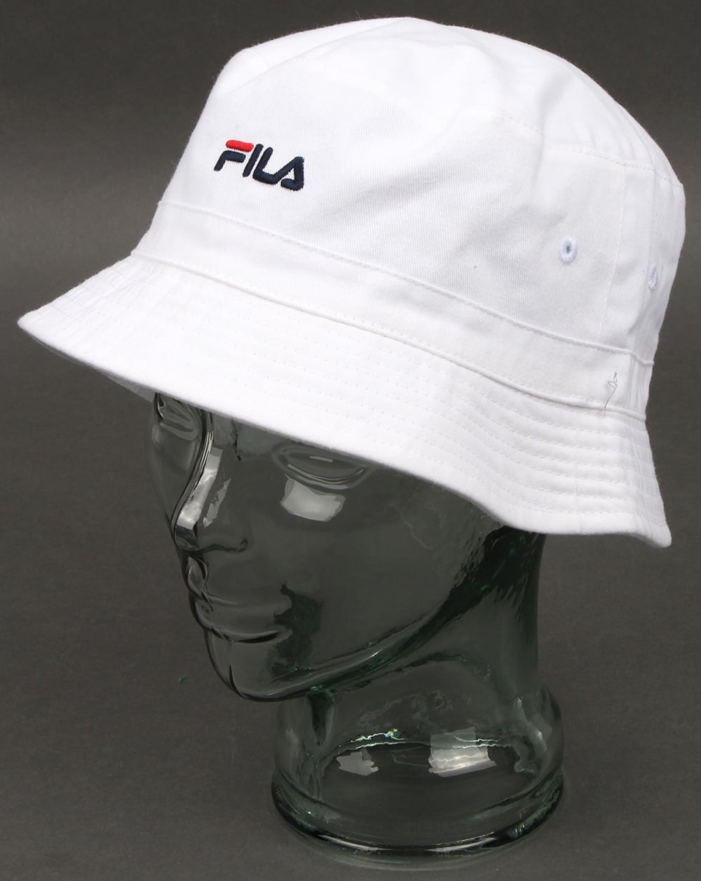 Fila Vintage Baxter Bucket Hat White