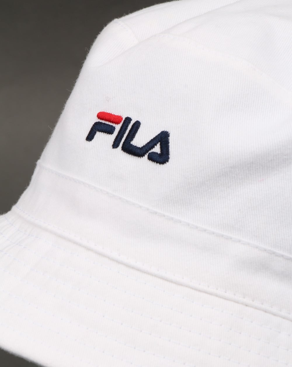 Fila Vintage Baxter Bucket Hat White