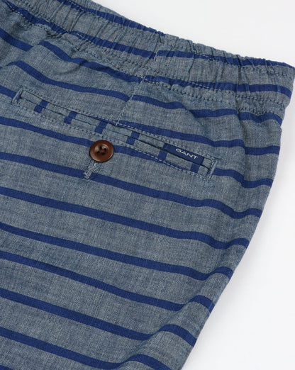 Gant Relaxed Printed Shorts Lava Blue