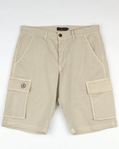 Henri Lloyd Machen Combat Cargo Shorts Oyster Grey