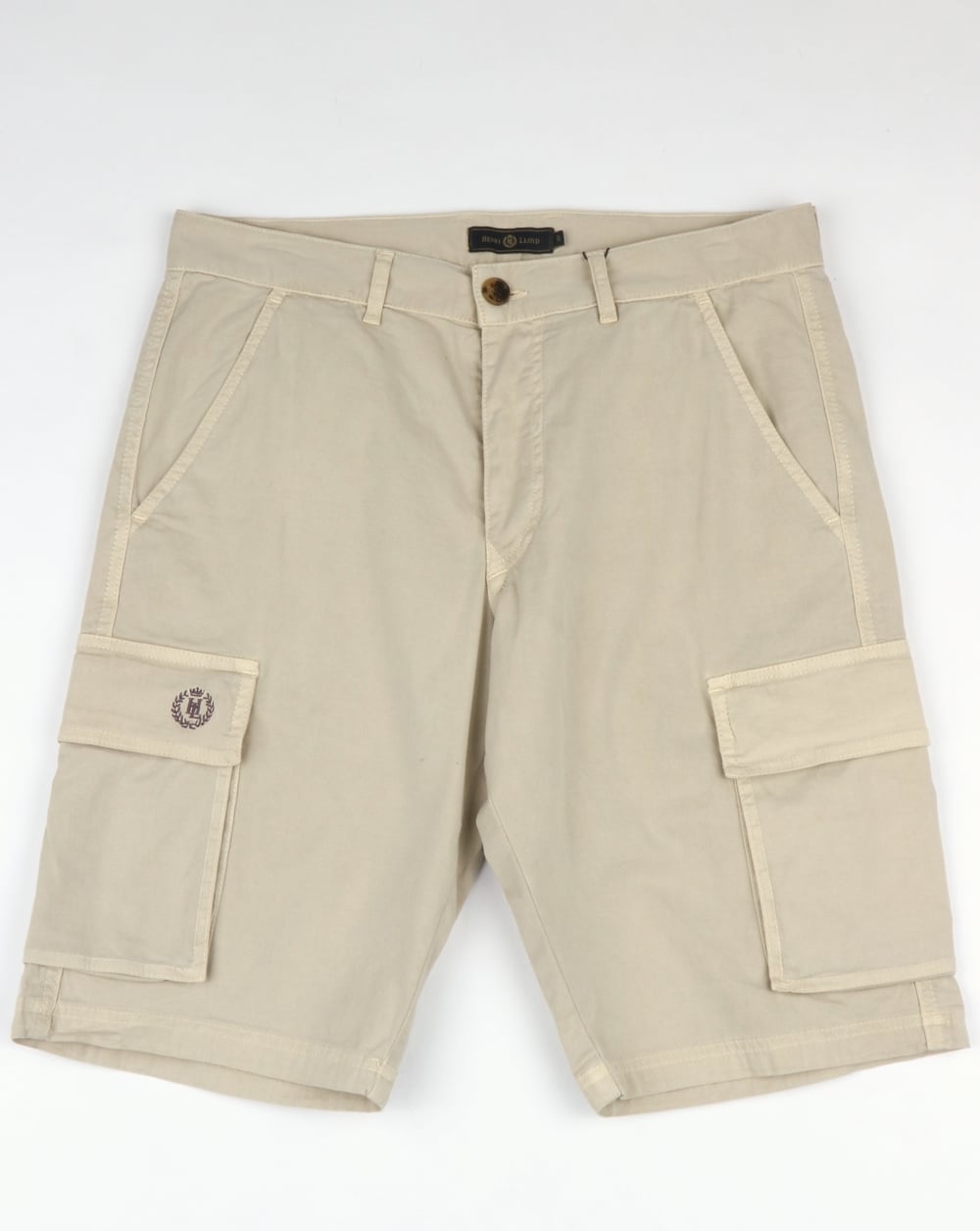 Henri Lloyd Machen Combat Cargo Shorts Oyster Grey