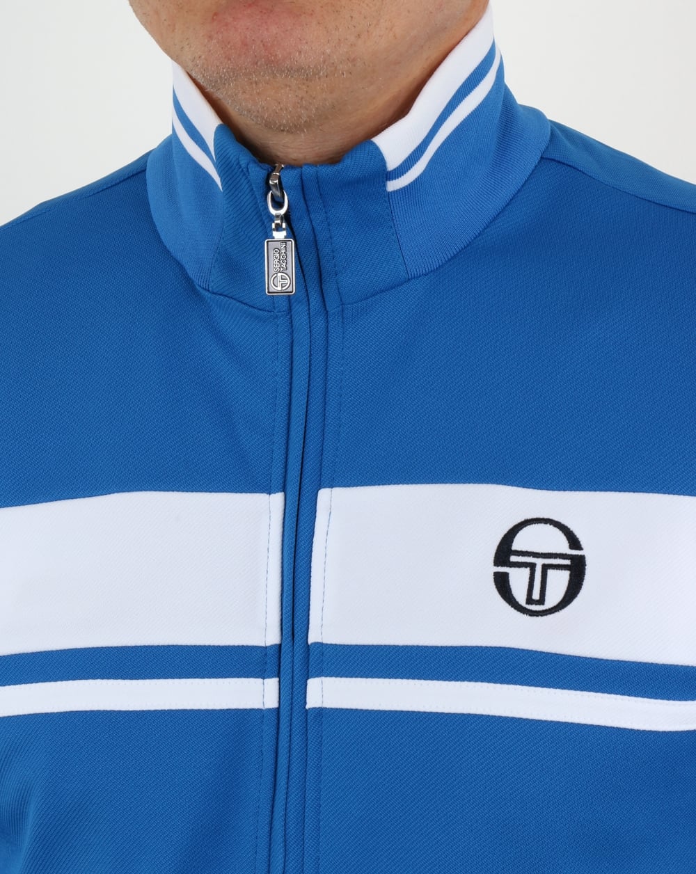 Sergio Tacchini Masters Track Top Royal Blue/white