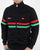 Ellesse Rimini Track Top Black/red/green