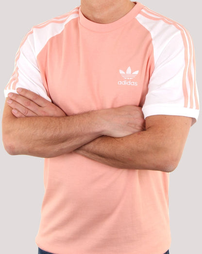 Adidas Originals 3 Stripes T Shirt Dust Pink