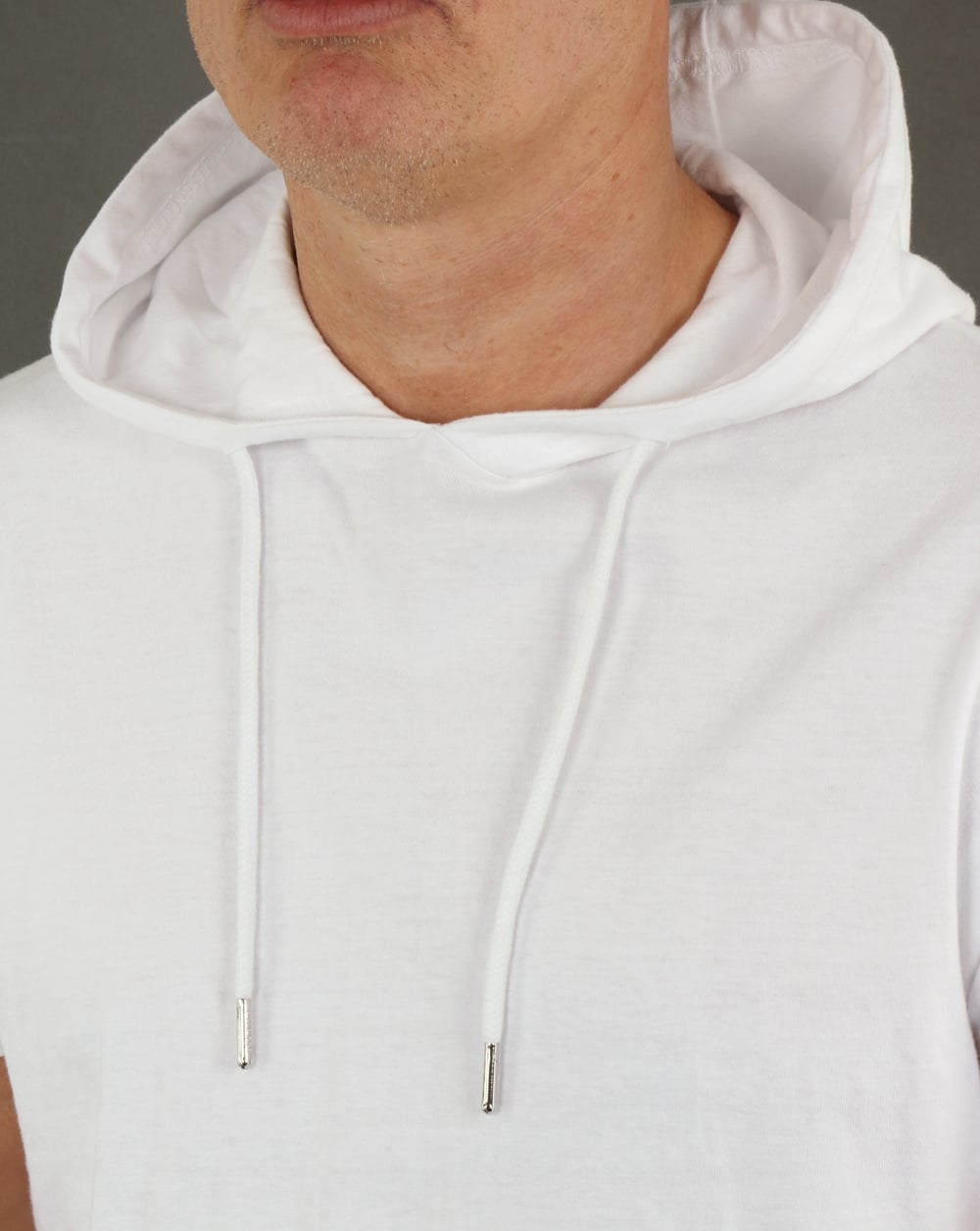 Ellesse Hooded T Shirt White