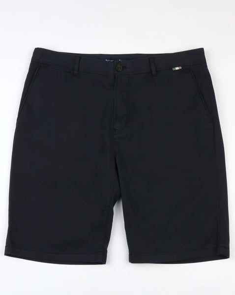 Aquascutum Gowan Lightweight Cotton Shorts Navy