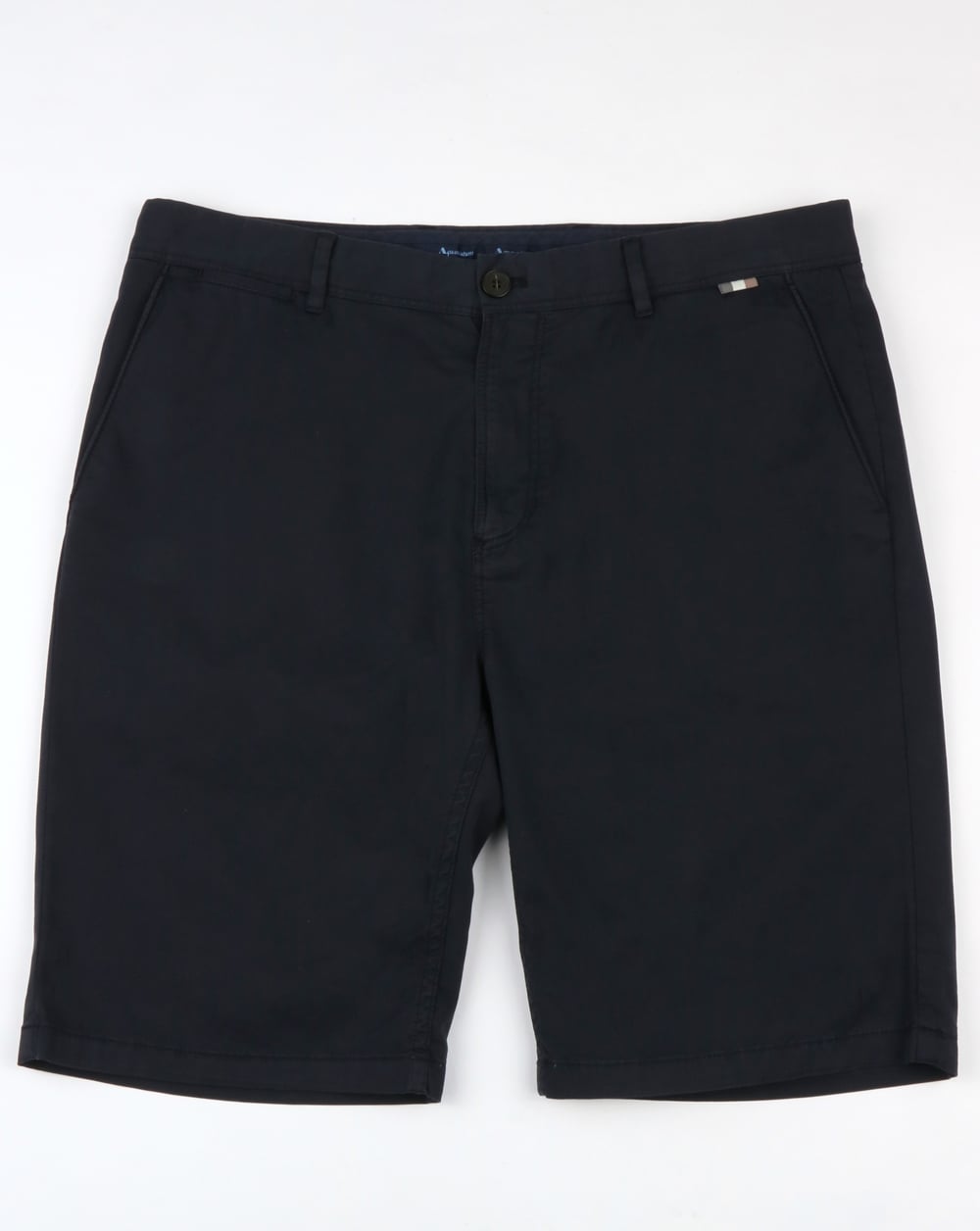 Aquascutum Gowan Lightweight Cotton Shorts Navy