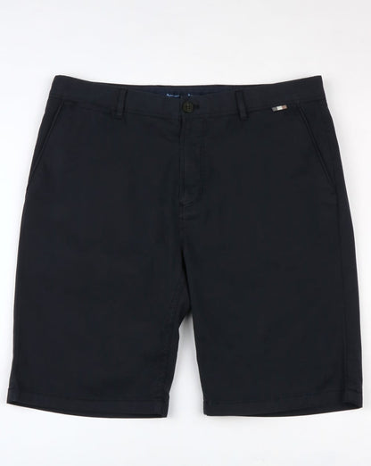 Aquascutum Gowan Lightweight Cotton Shorts Navy