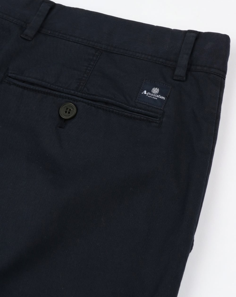 Aquascutum Gowan Lightweight Cotton Shorts Navy