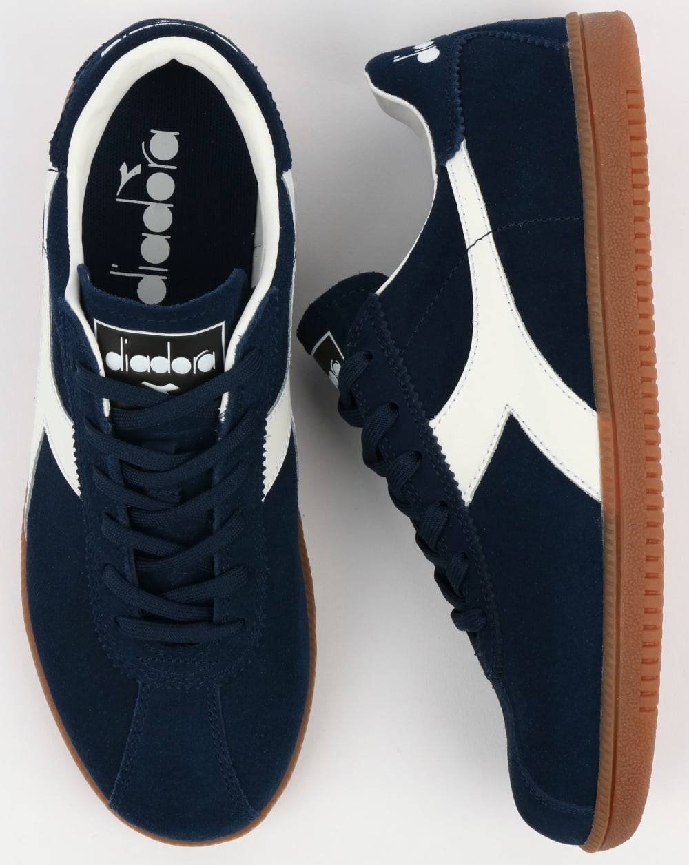 Diadora Tokyo Trainers Navy Blue/white