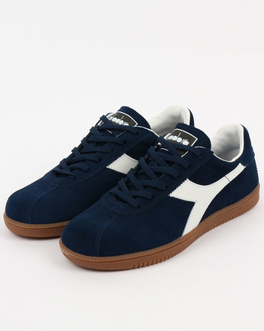Diadora Tokyo Trainers Navy Blue/white
