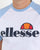 Ellesse Contrast Logo T Shirt White / Sky