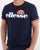 Ellesse Multi Ringer T Shirt Navy