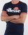Ellesse Multi Ringer T Shirt Navy