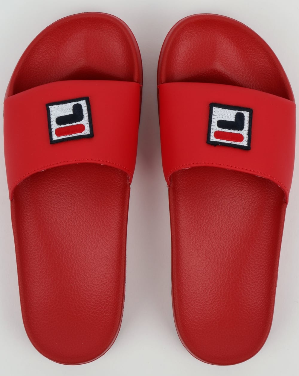 Fila Vintage Drifter F Box Sliders Red