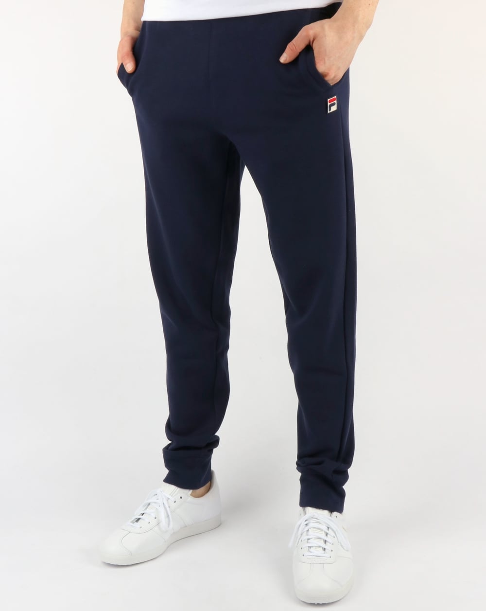 Fila Vintage Sarento Track Bottoms Navy