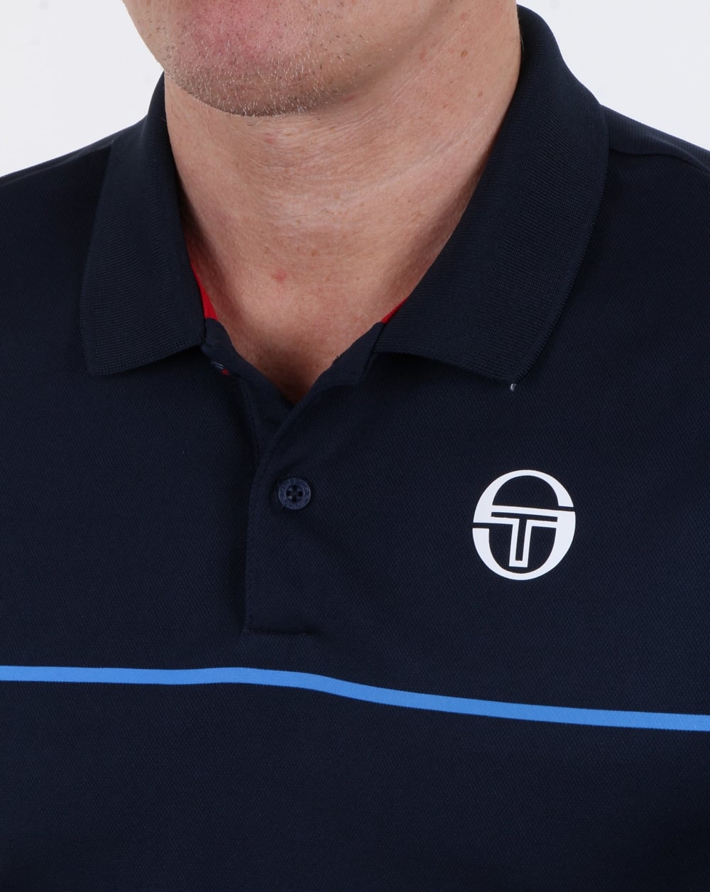 Sergio Tacchini Zakar Polo Shirt Navy
