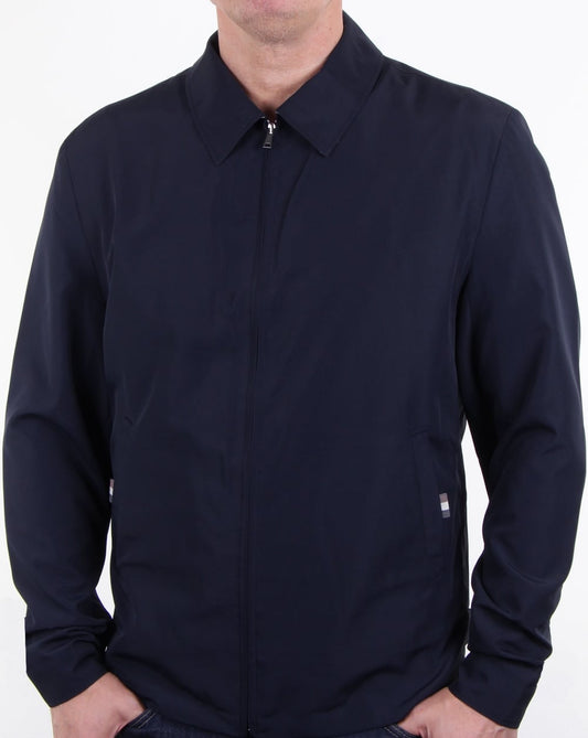 Aquascutum Aquascutum Cliff Nylon Harrington Navy