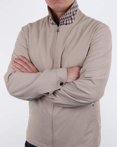 Aquascutum Cliff Nylon Harrington light camel