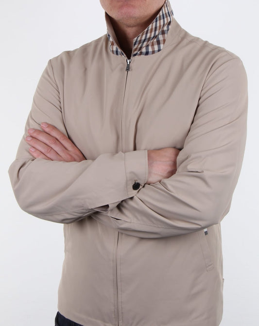 Aquascutum Aquascutum Cliff Nylon Harrington light camel