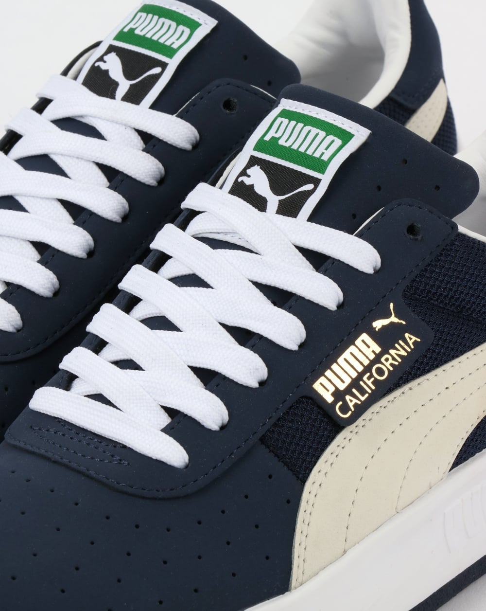 Puma California VTG Trainers Navy/White