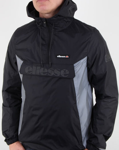 Ellesse Berto Half Zip Jacket Black