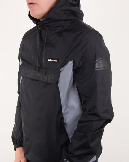 Ellesse Berto Half Zip Jacket Black