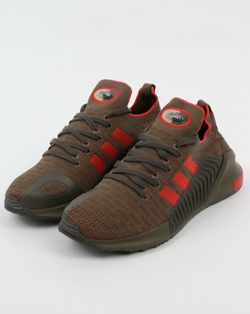 Adidas Climacool 02.17 PK Trainers Branch/Red
