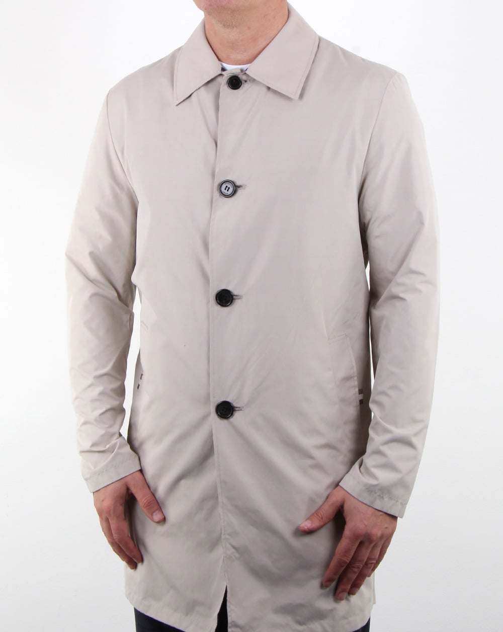 Aquascutum Cove Reversible Raincoat light camel