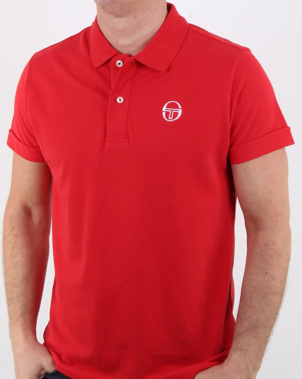 Sergio Tacchini Classic Polo Shirt Red