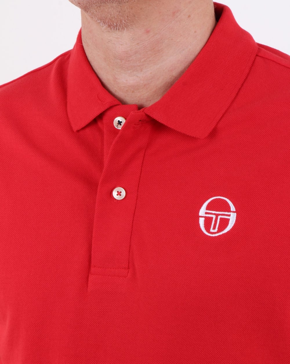 Sergio Tacchini Classic Polo Shirt Red