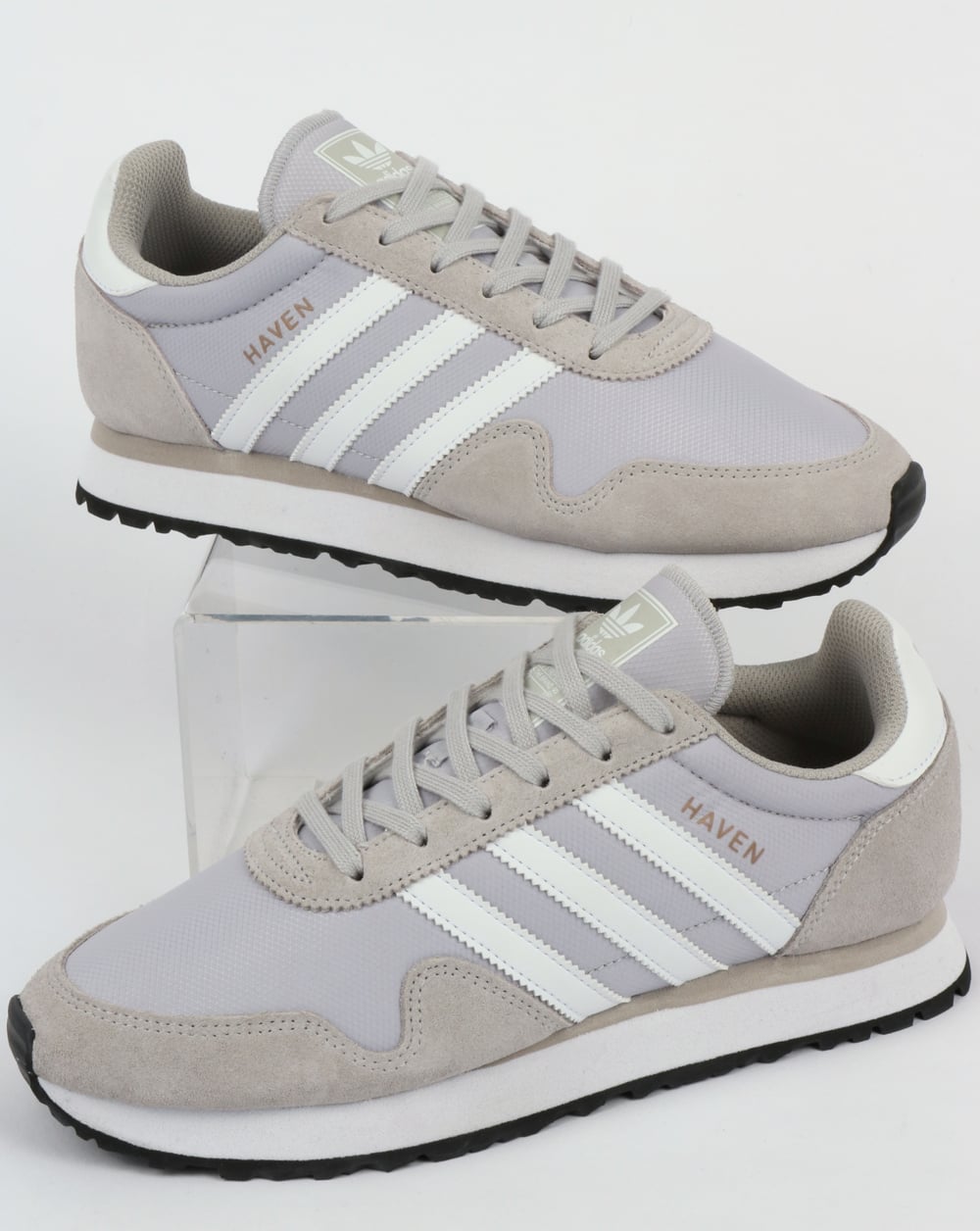Adidas Haven Trainers Light Grey/White