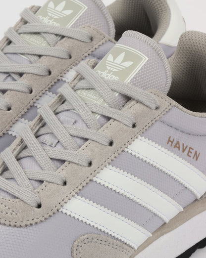 Adidas Haven Trainers Light Grey/White