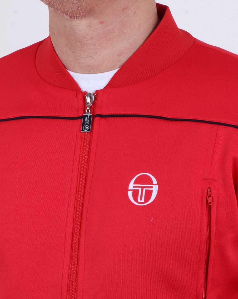 Sergio Tacchini Amiscora Track Top Red/royal