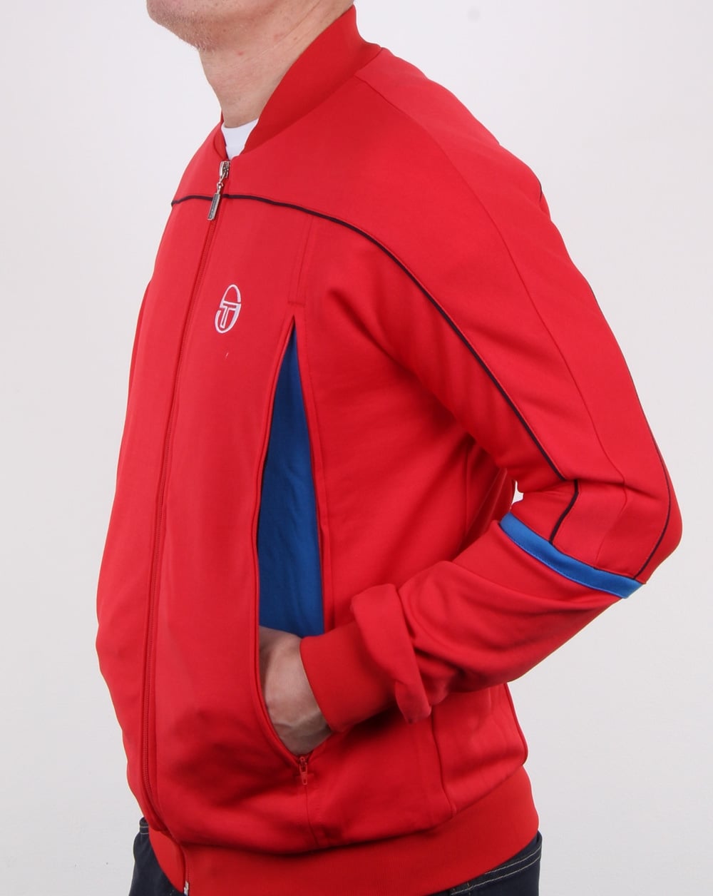 Sergio Tacchini Amiscora Track Top Red/royal