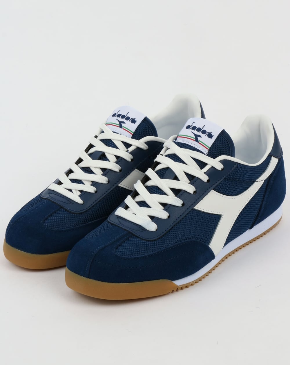 Diadora Birmingham Trainers Navy White Gum